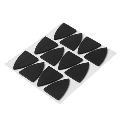 【背胶自粘硅胶脚垫】 黑色网格脚垫 桌椅防滑脚垫 硅胶胶垫脚垫